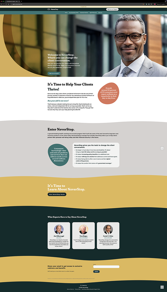 Scrolling Site